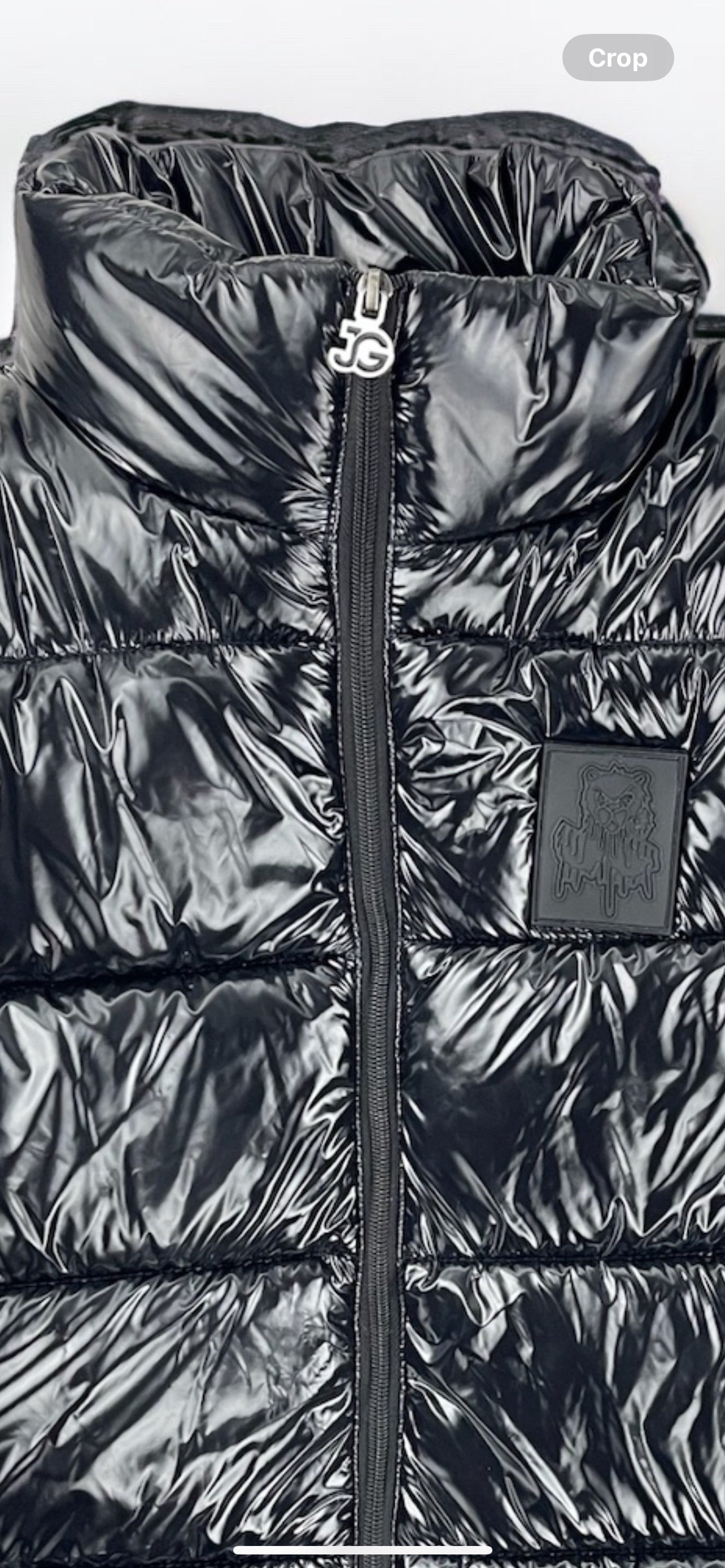 Jon Geda Men’s Puffer Vest (Black)