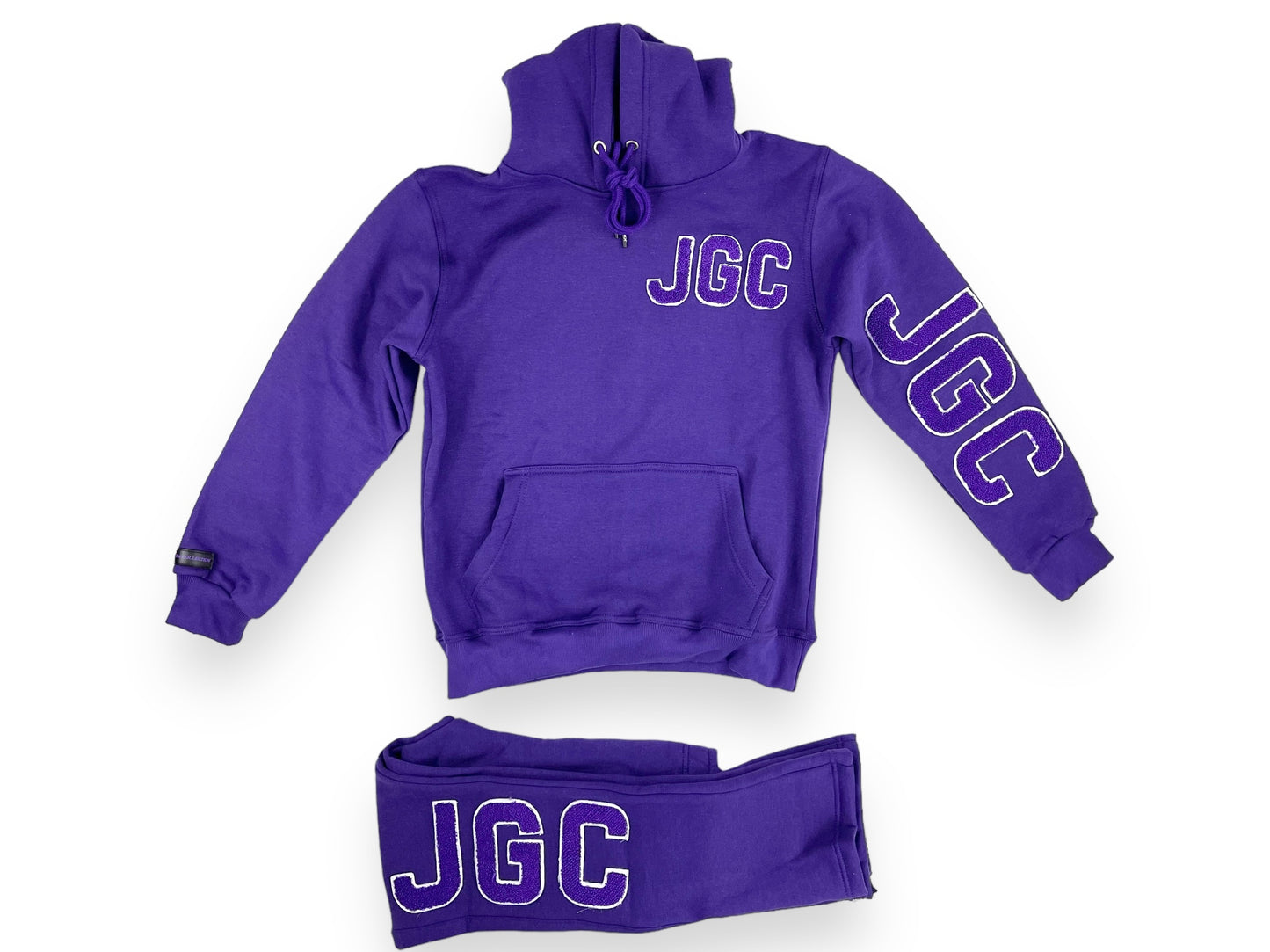 Jon Geda Pullover Sweatsuit (Purple)