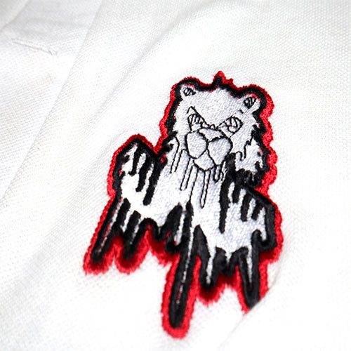 Jon Geda White Polo Shirt