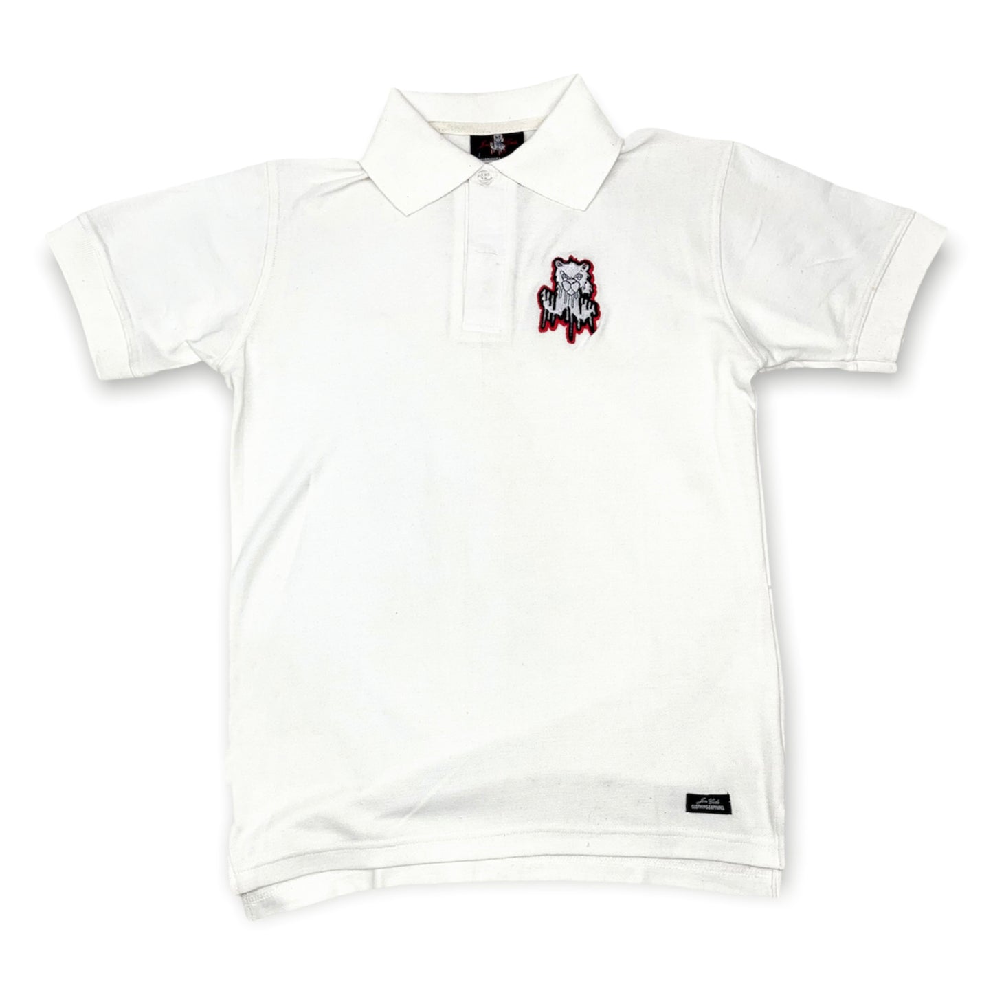 Jon Geda White Polo Shirt