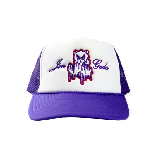 Jon Geda - Purple Trucker Hat