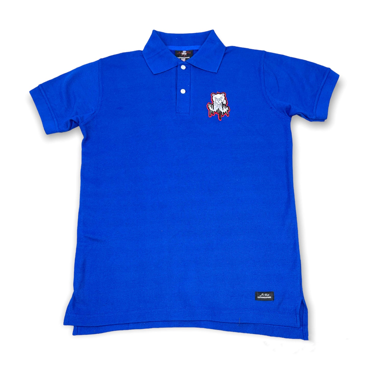 Jon Geda Blue Polo Shirt