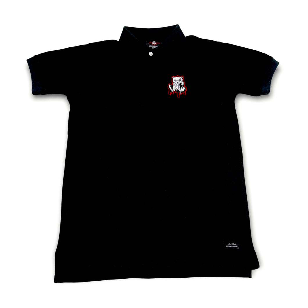 Jon Geda Black Polo Shirt