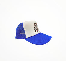 Load image into Gallery viewer, Jon Geda Trucker Hat (Royal Blue)
