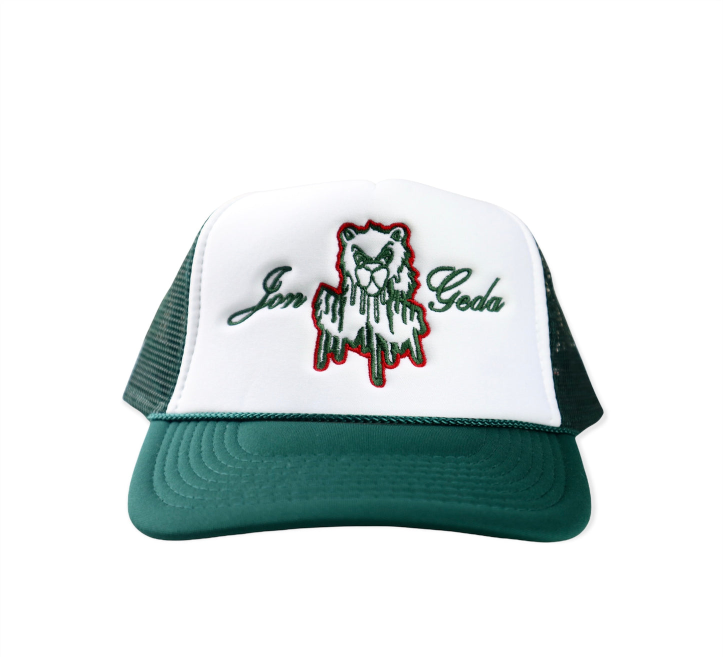 Jon Geda - Forrest Green Trucker Hat