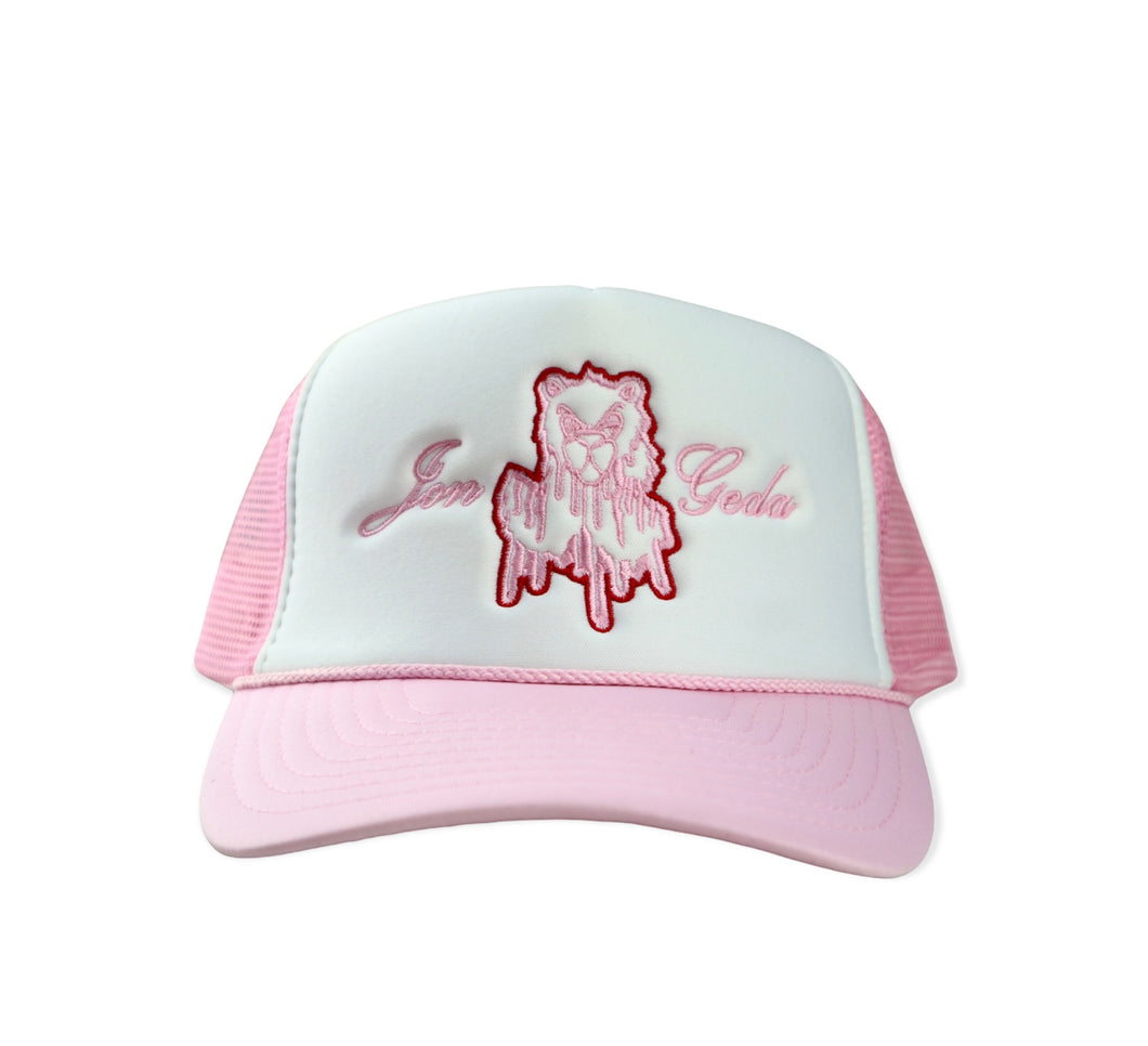 Jon Geda - Pink Trucker Hat